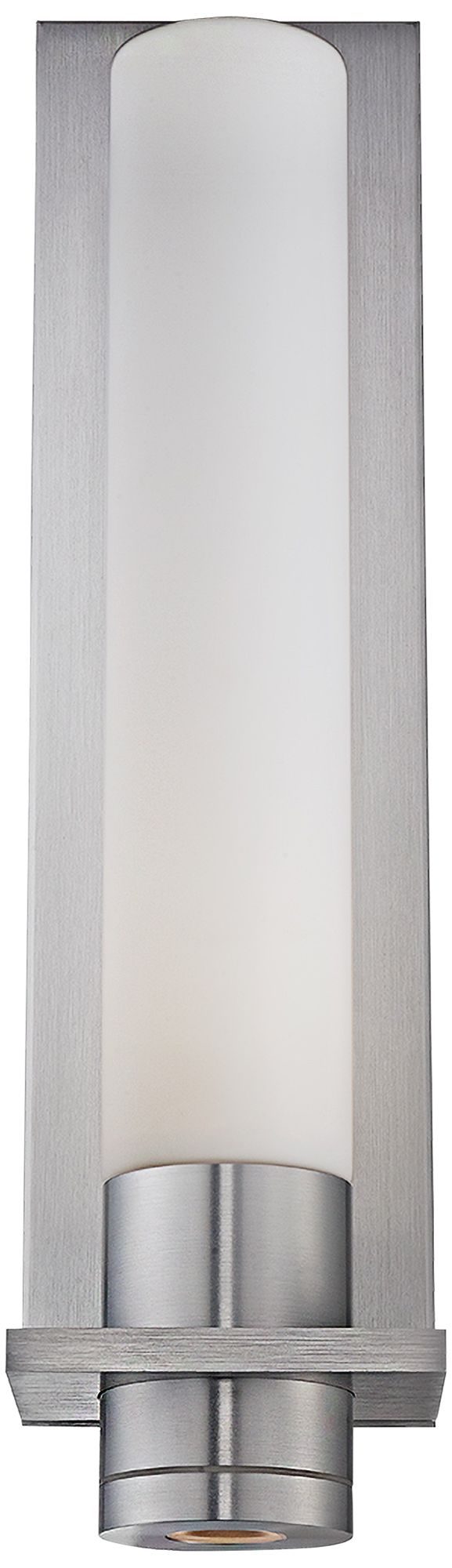Jedi 17 3/4" High Brushed Aluminum LED Outdoor Wall Light