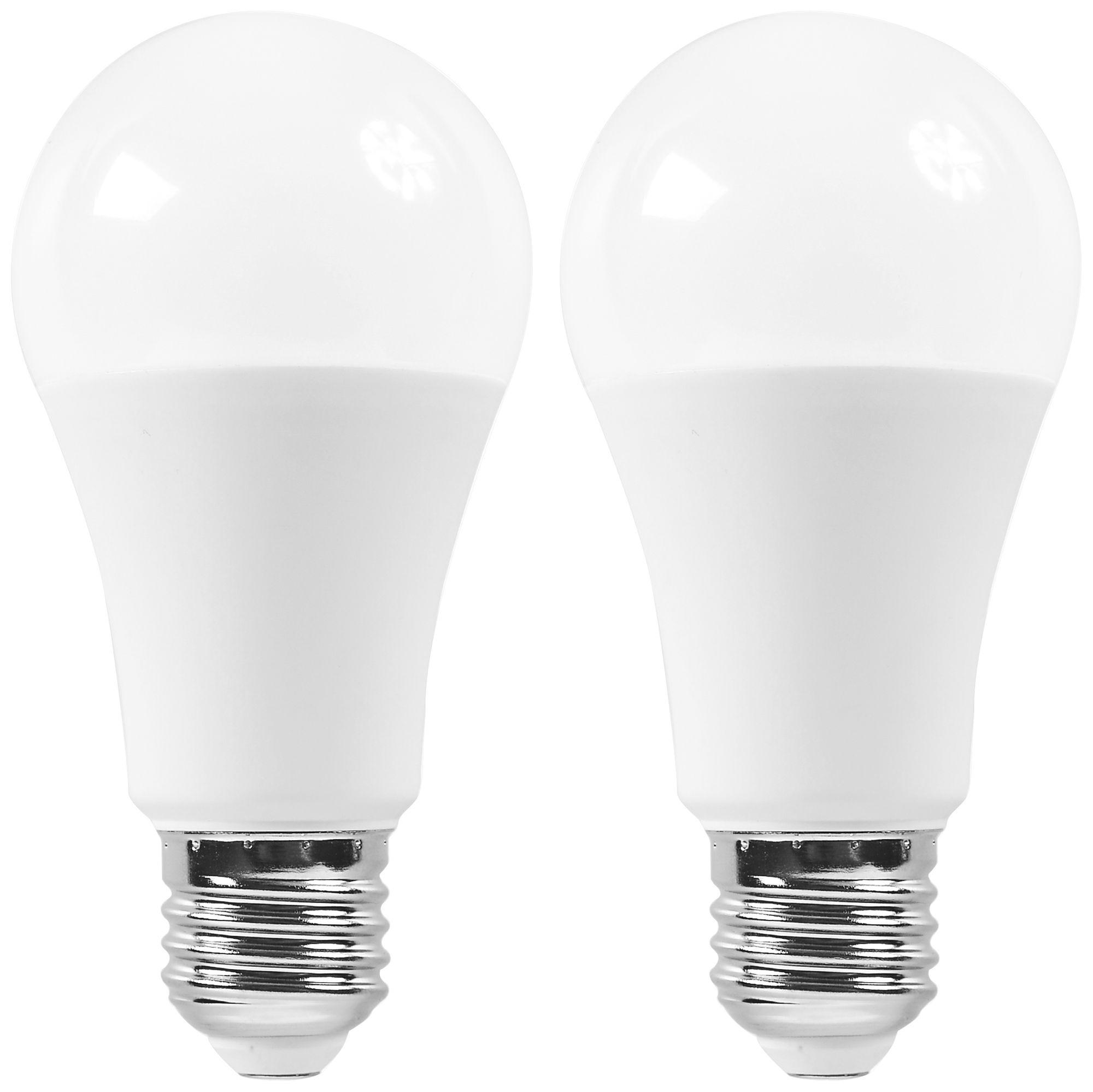75W Equivalent Frosted 11W LED Non-Dimmable Standard 2-Pack