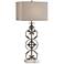 Uttermost Gerosa Distressed Aged Bronze Table Lamp