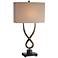 Uttermost Talema Twisted Steel Base Table Lamp