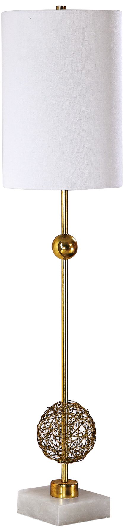 Uttermost Breckyn Metallic Antique Gold Buffet Table Lamp