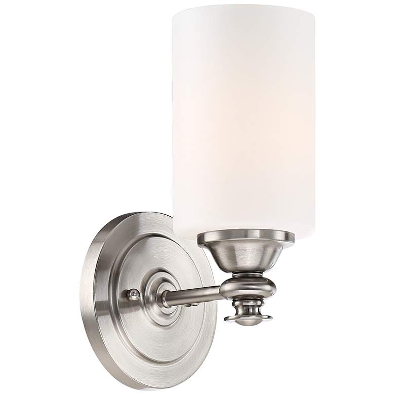 Craftmade Dardyn 13 1/4&quot; High Brushed Polished Nickel Sconce