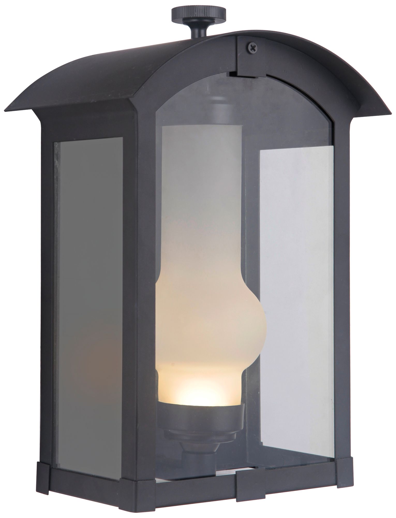 Craftmade Montcrest 12" High Midnight LED Outdoor Wall Light