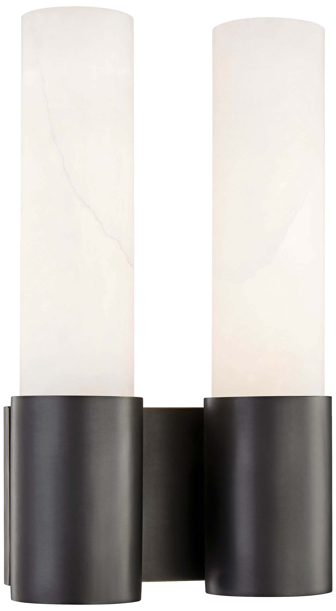 Hudson Valley Barkley 14 1/4"H Old Bronze 2-Light LED Sconce