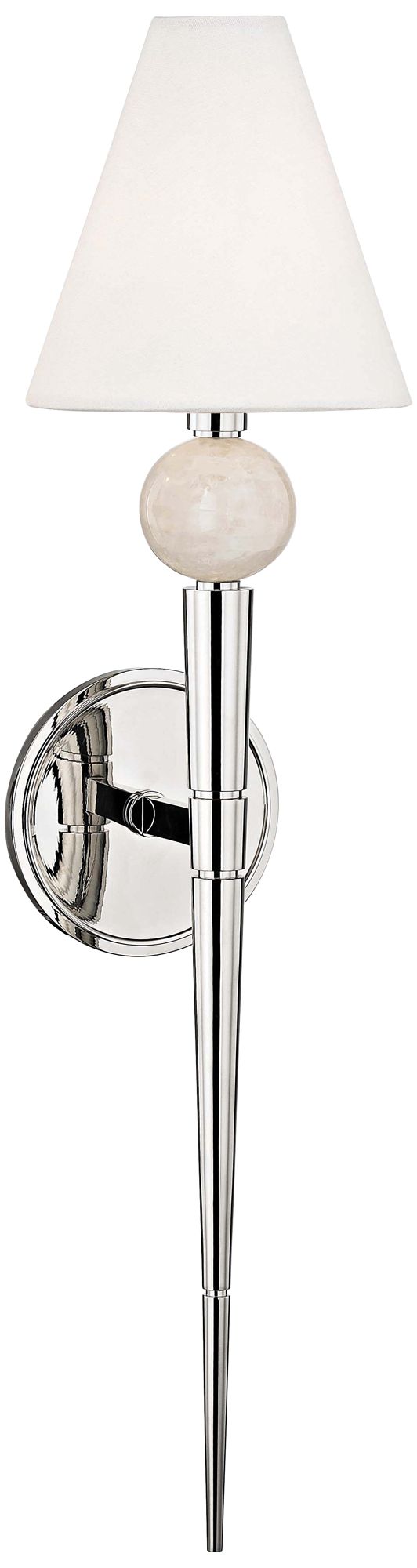 Hudson Valley Vanessa 25 1/4"H Polished Nickel Wall Sconce