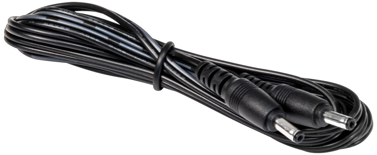 60" Black Male to Cable Connector