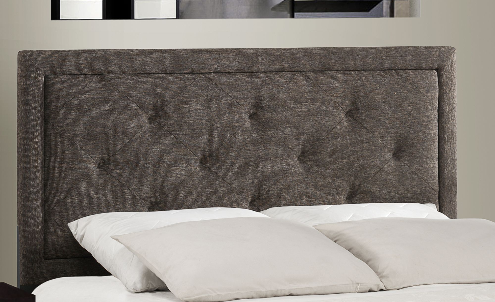 Becker Black/Brown Headboard – Stylish, Durable Bed Frame Accent