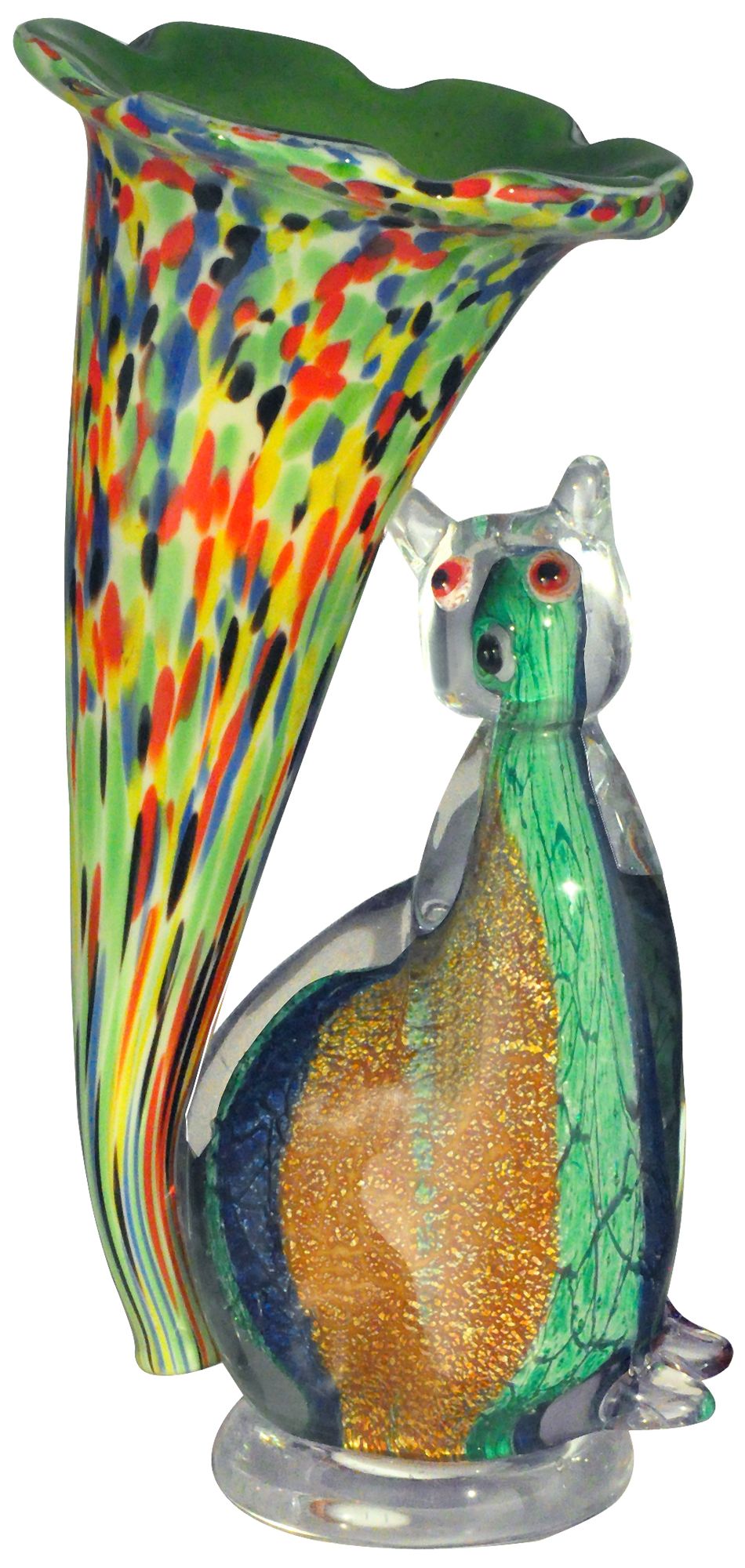 Dale Tiffany 10 1/4" High Cat Lily Accent Lamp