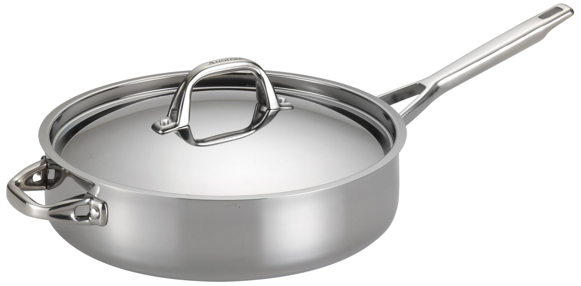 Anolon Tri-Ply Clad 5-Quart Covered Saute Pan