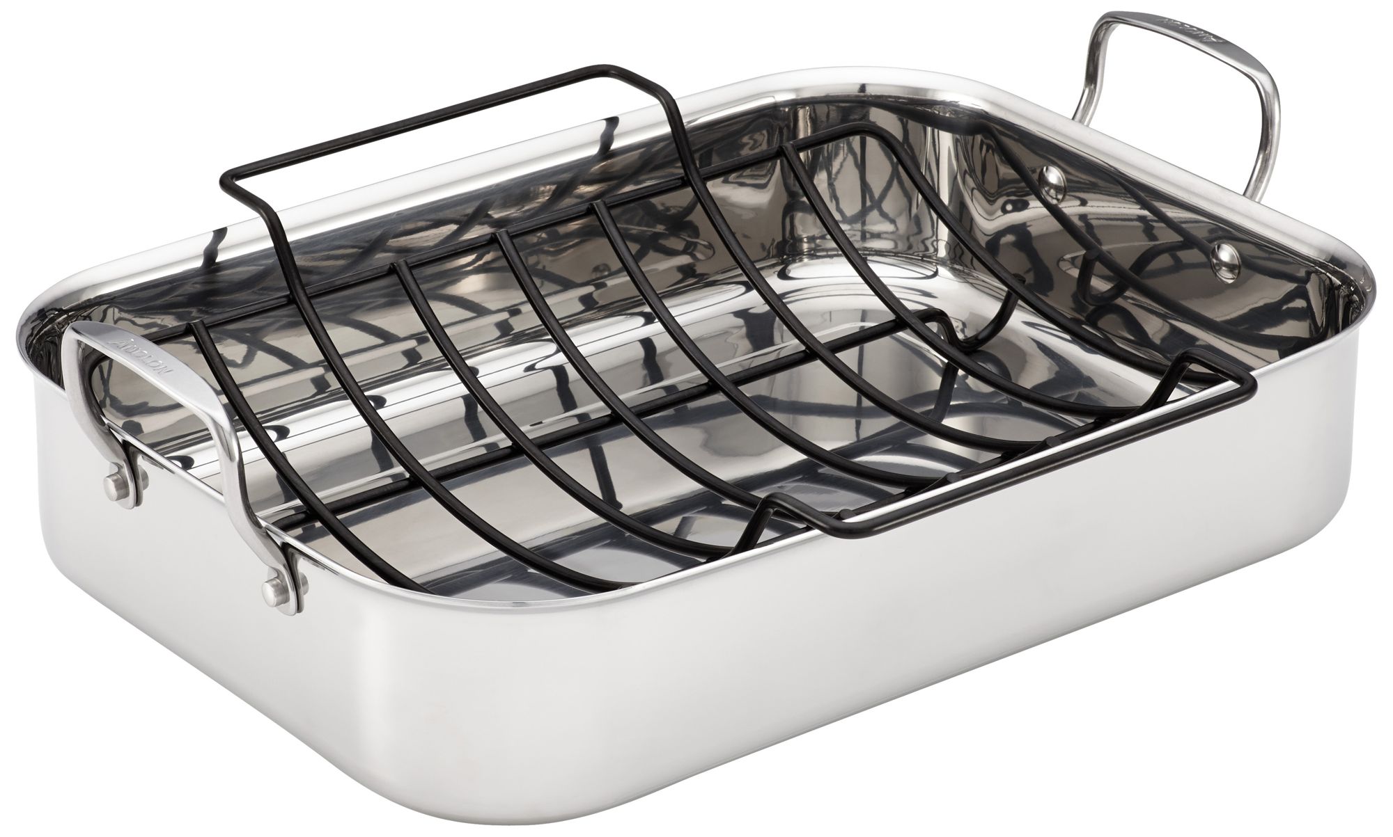 Anolon Tri-Ply Clad 17" x 12 1/2" Large Roaster Pan