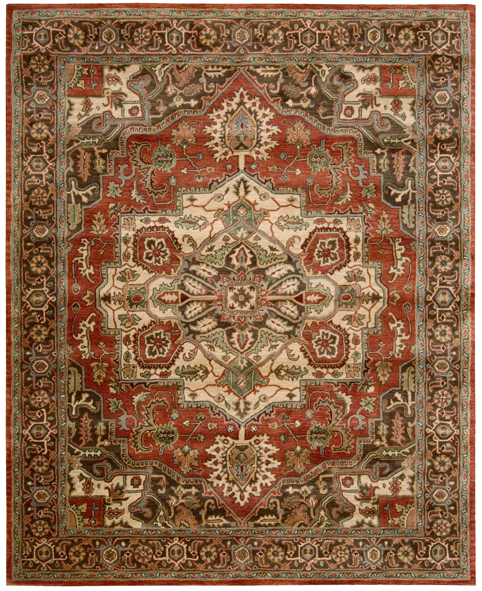 Nourison Jaipur JA36 Red Area Rug 