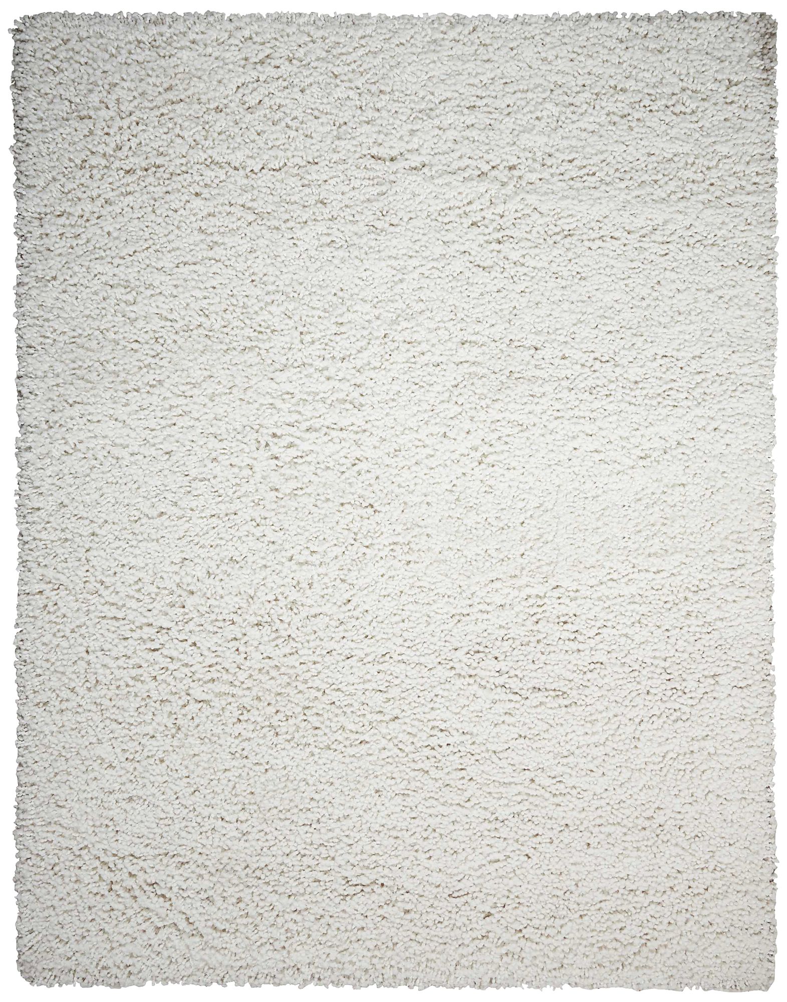 Nourison Zen ZEN01 White Shag Area Rug