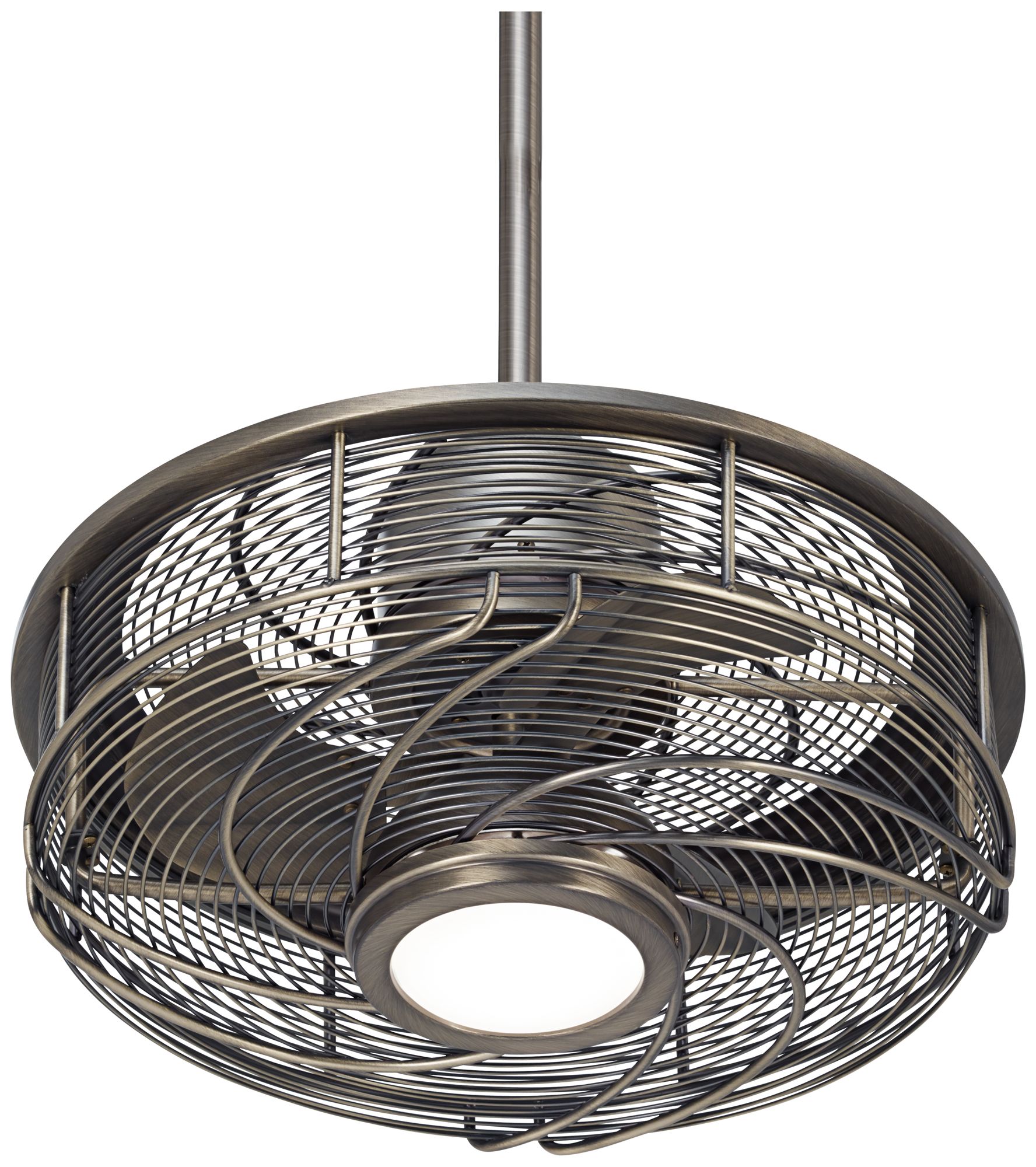 17 Casa Vestige Antique Bronze Cage Led Ceiling Fan
