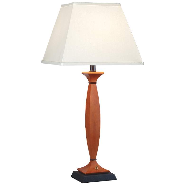 Sutton Dark Mahogany Table Lamp