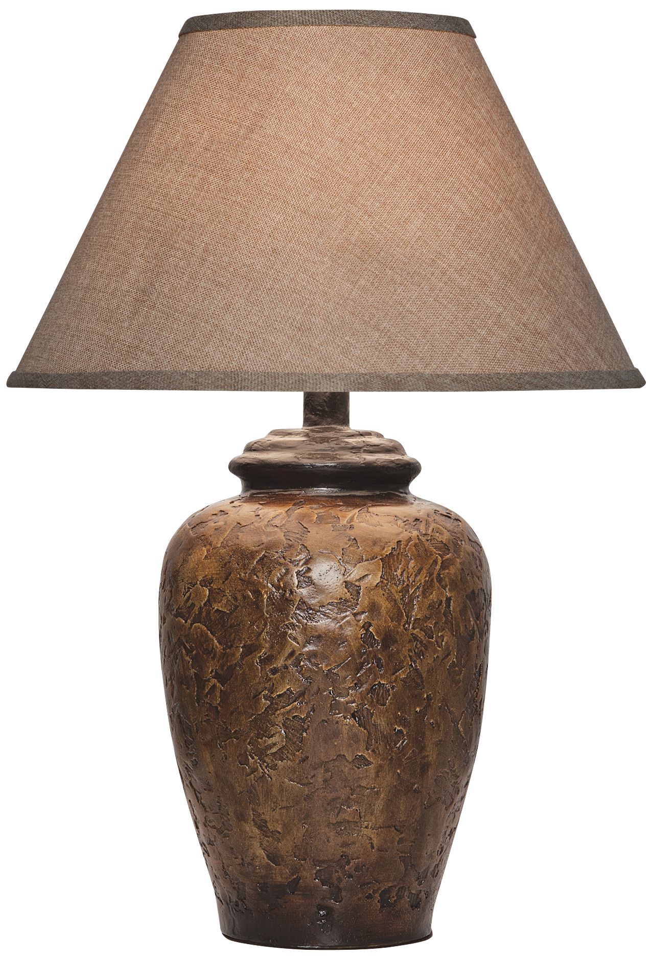 Belville Antique Walnut Urn Table Lamp 5G102 Lamps Plus