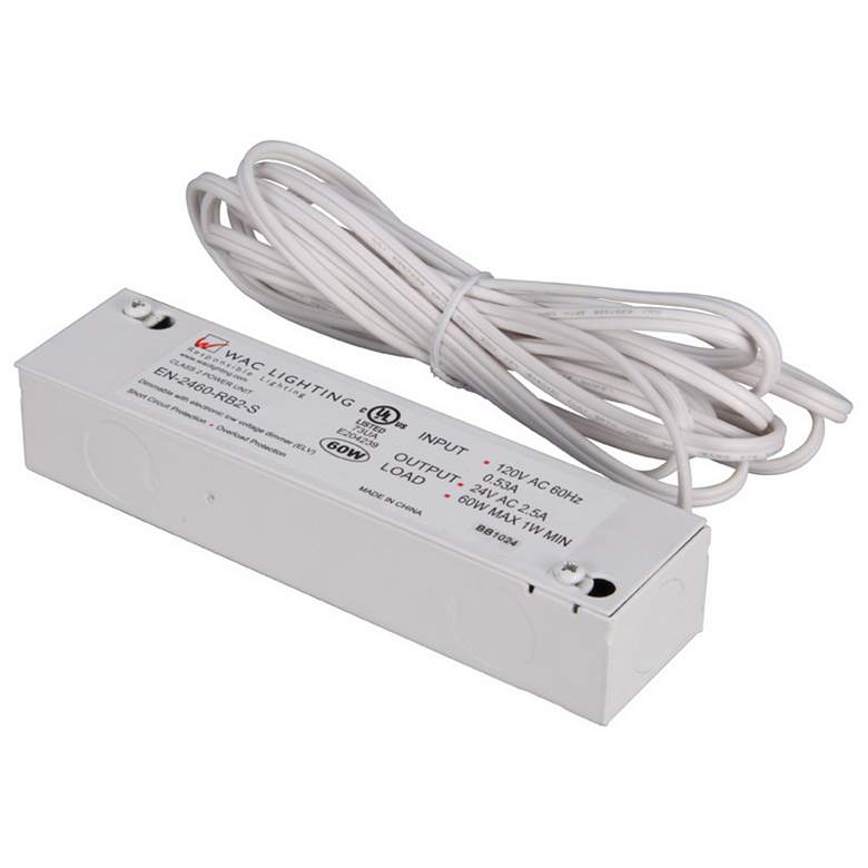 Image 1 WAC LINE 120 Volt AC Remote Class 3 Dimmable Transformer