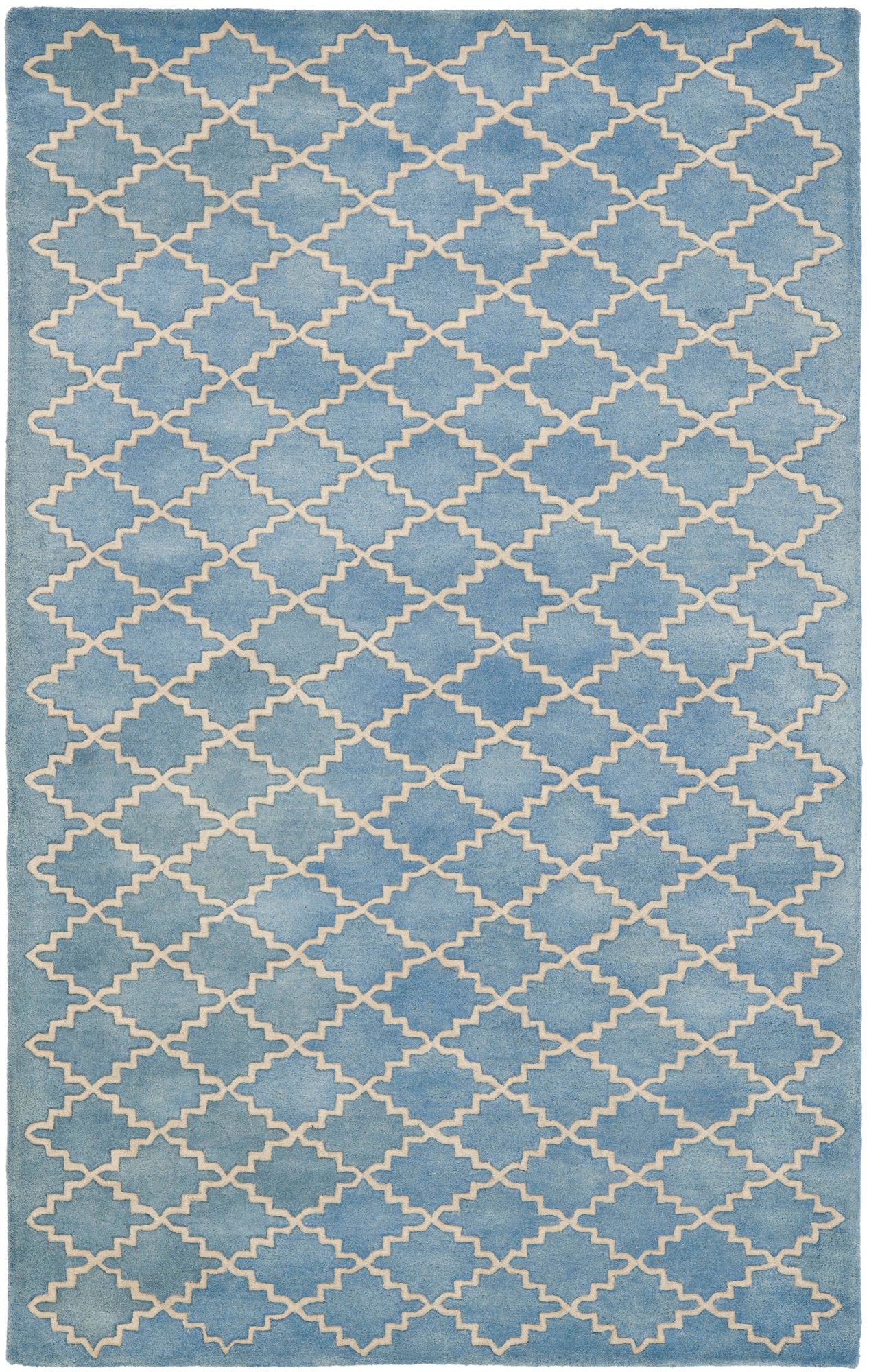 Safavieh Chatham CHT930A Blue/Grey Wool Rug 