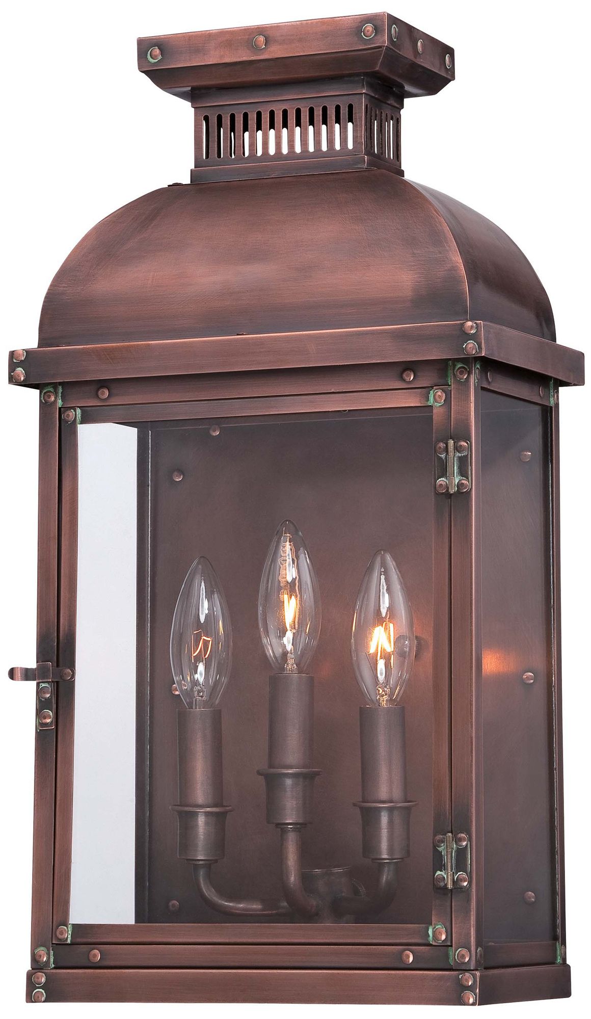 Minka Copperton 18 1/2" High Copper Outdoor Wall Light