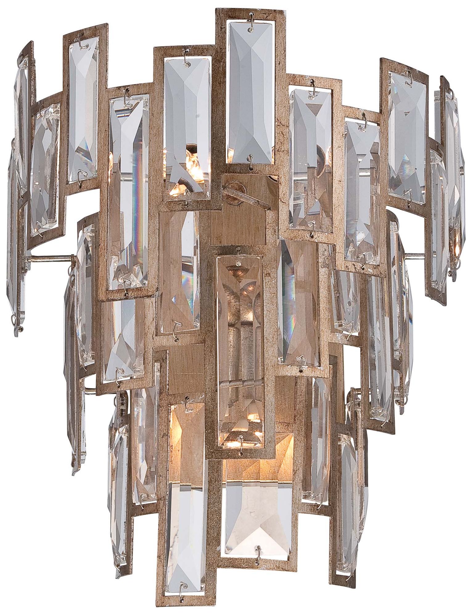 Metropolitan Bel Mondo 12 1/4" High Luxor Gold Wall Sconce