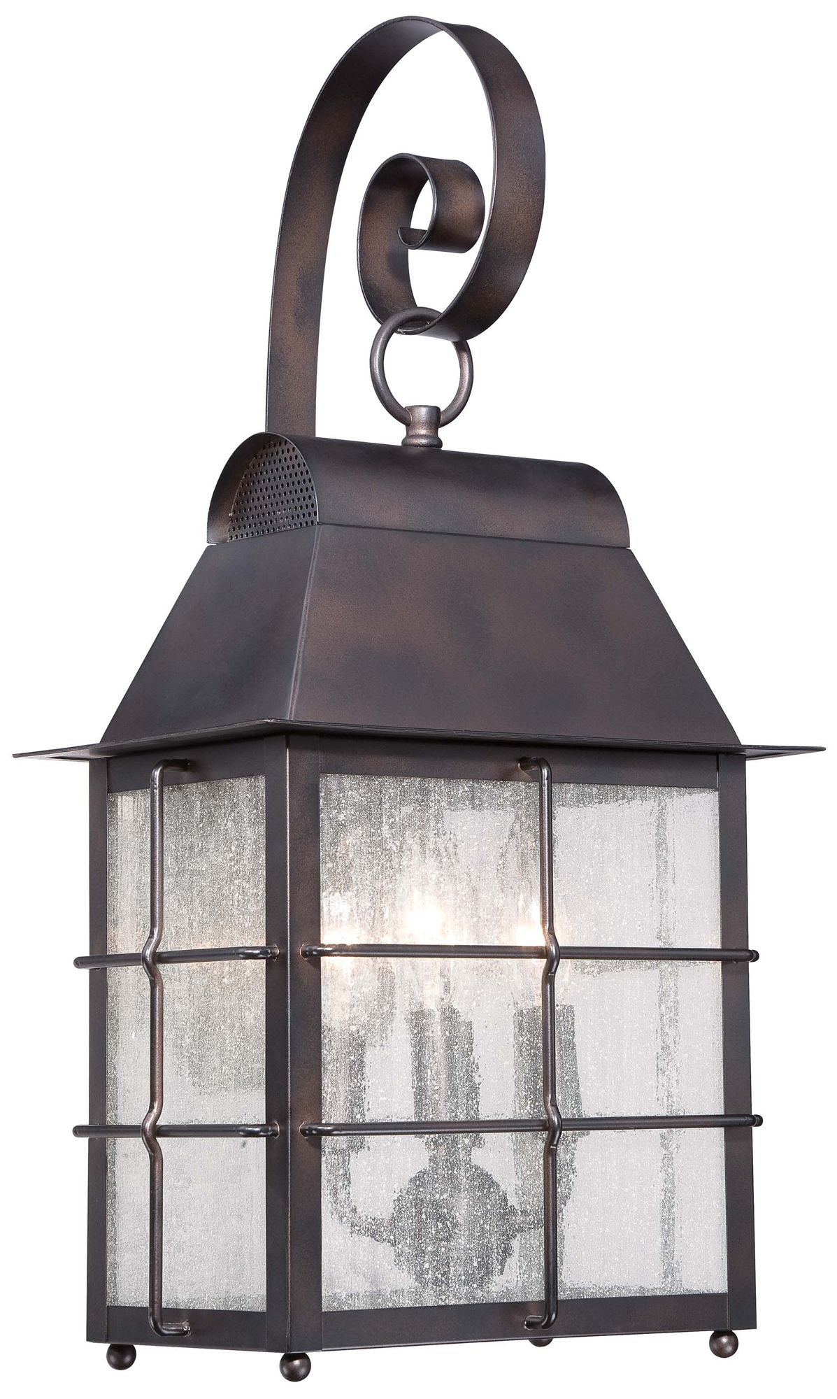 Minka Willow Pointe 22" High Bronze Outdoor Wall Light