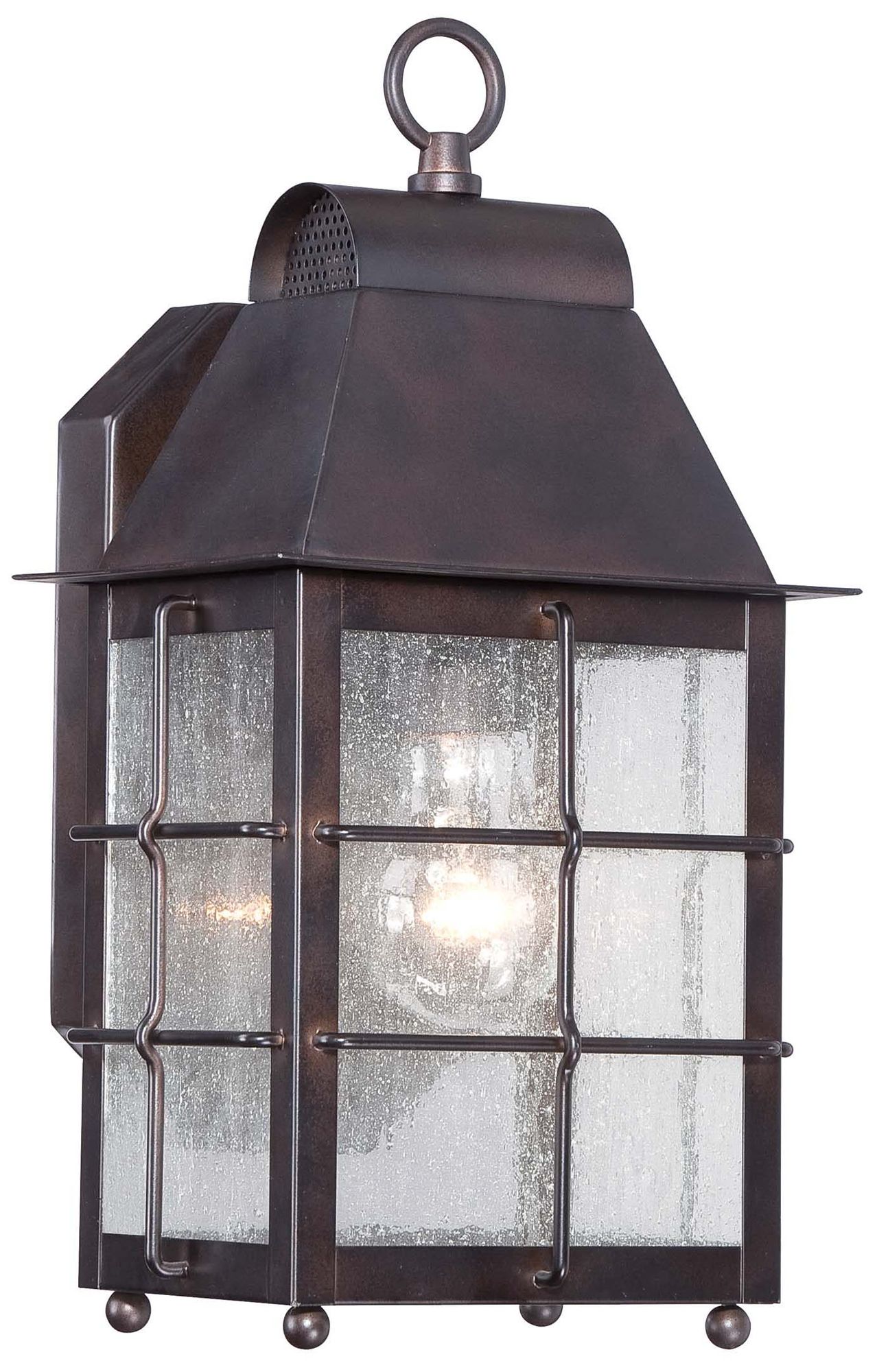 Minka Willow Pointe 13 3/4" High Bronze Outdoor Wall Light