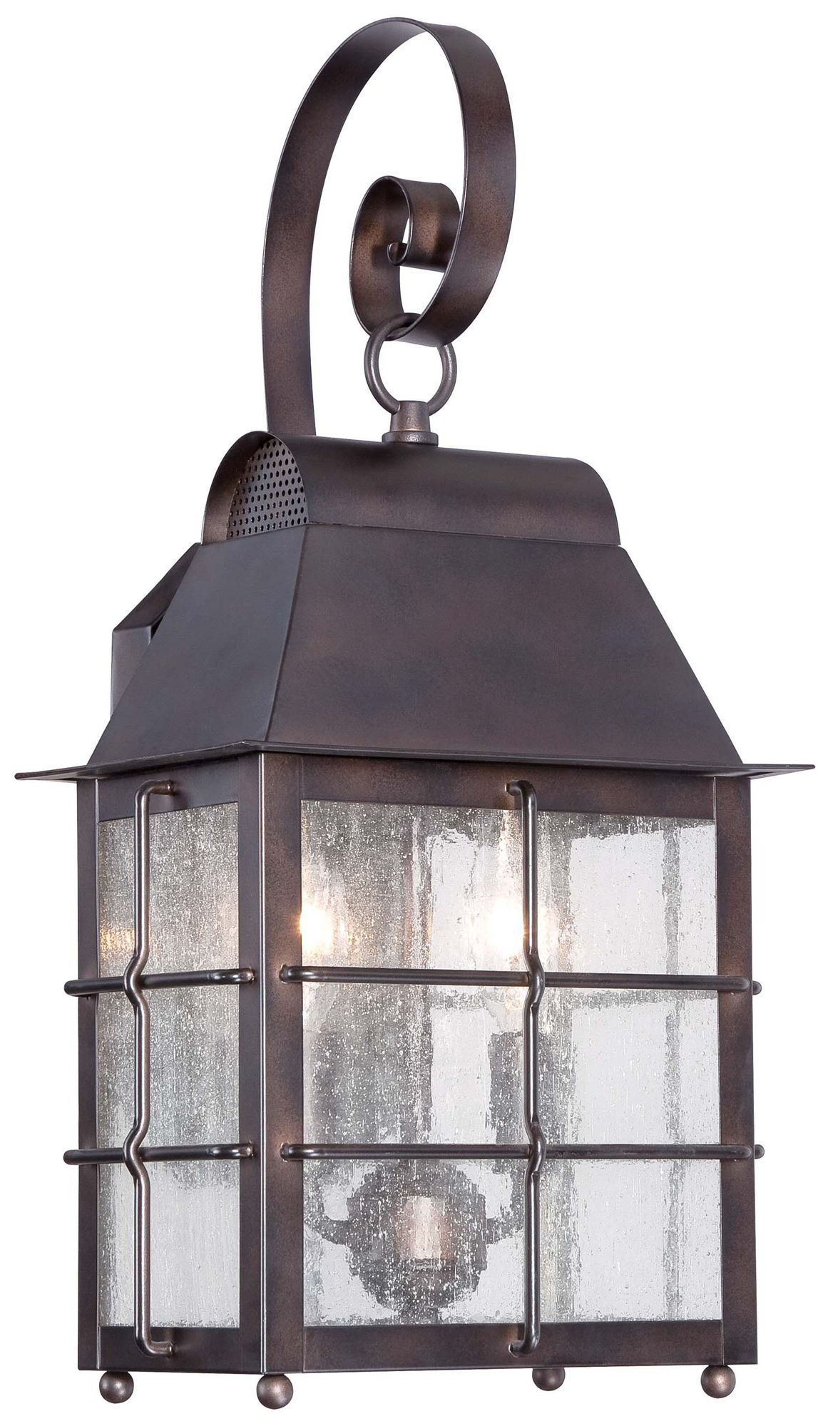 Minka Willow Pointe 19" High Bronze Outdoor Wall Light