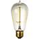Amber 60 Watt Edison Style Medium Base Light Bulb