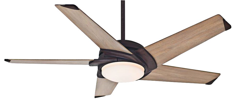 54 Casablanca Stealth Industrial Rust Led Ceiling Fan