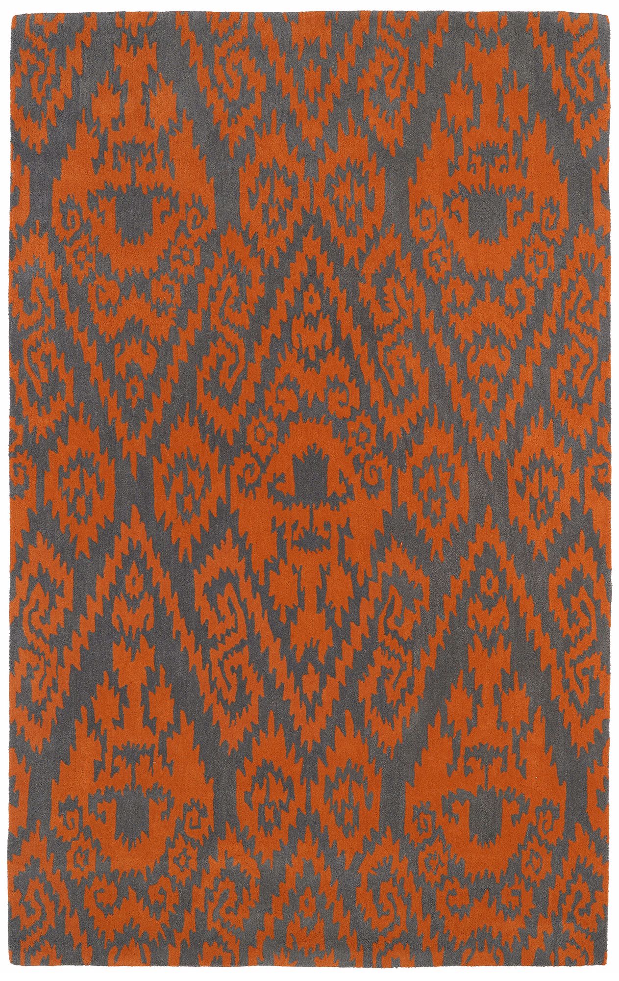 Kaleen Evolution EVL02-89 Orange Wool Area Rug 