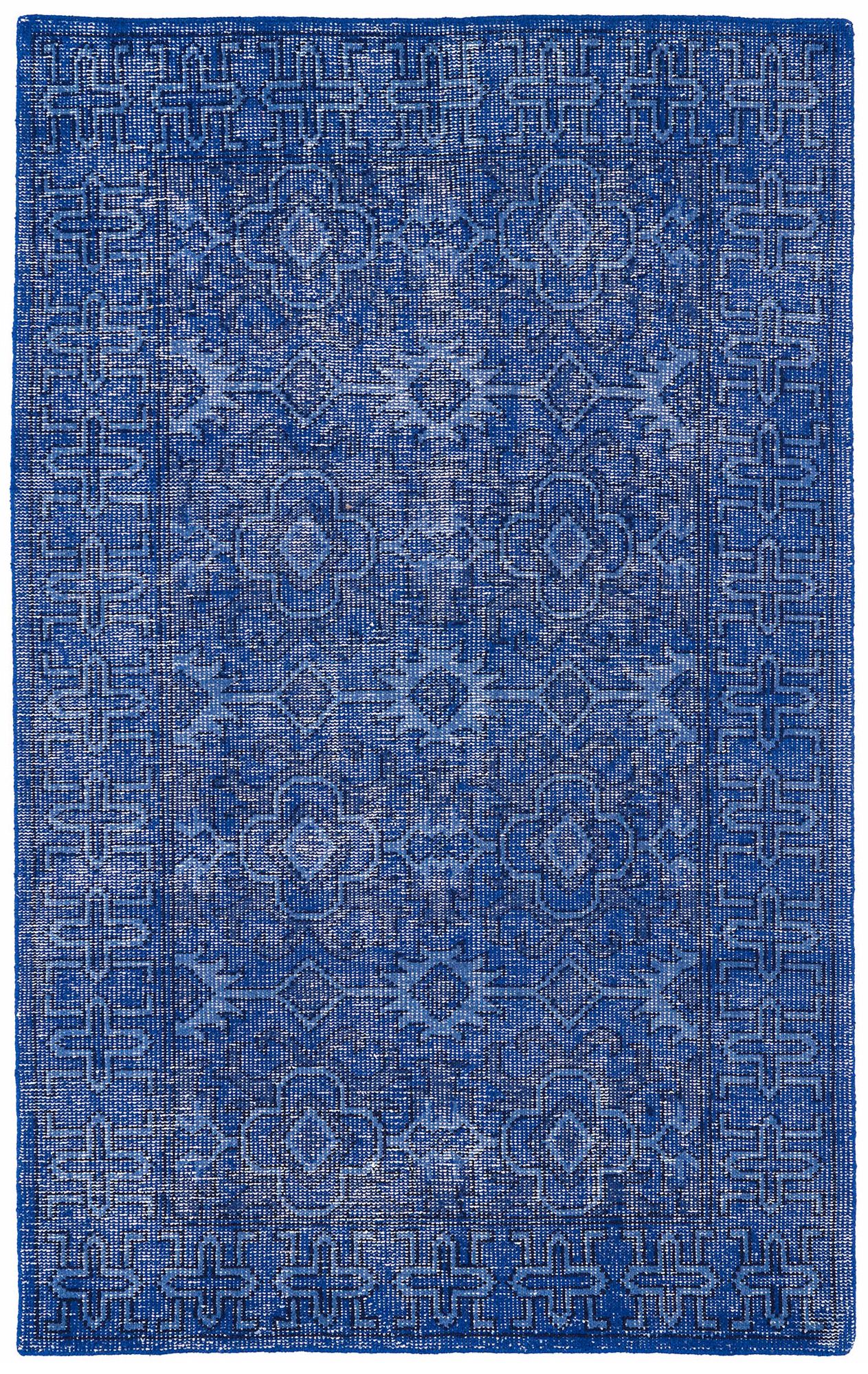 Kaleen Restoration RES04-17 Blue Wool Area Rug 