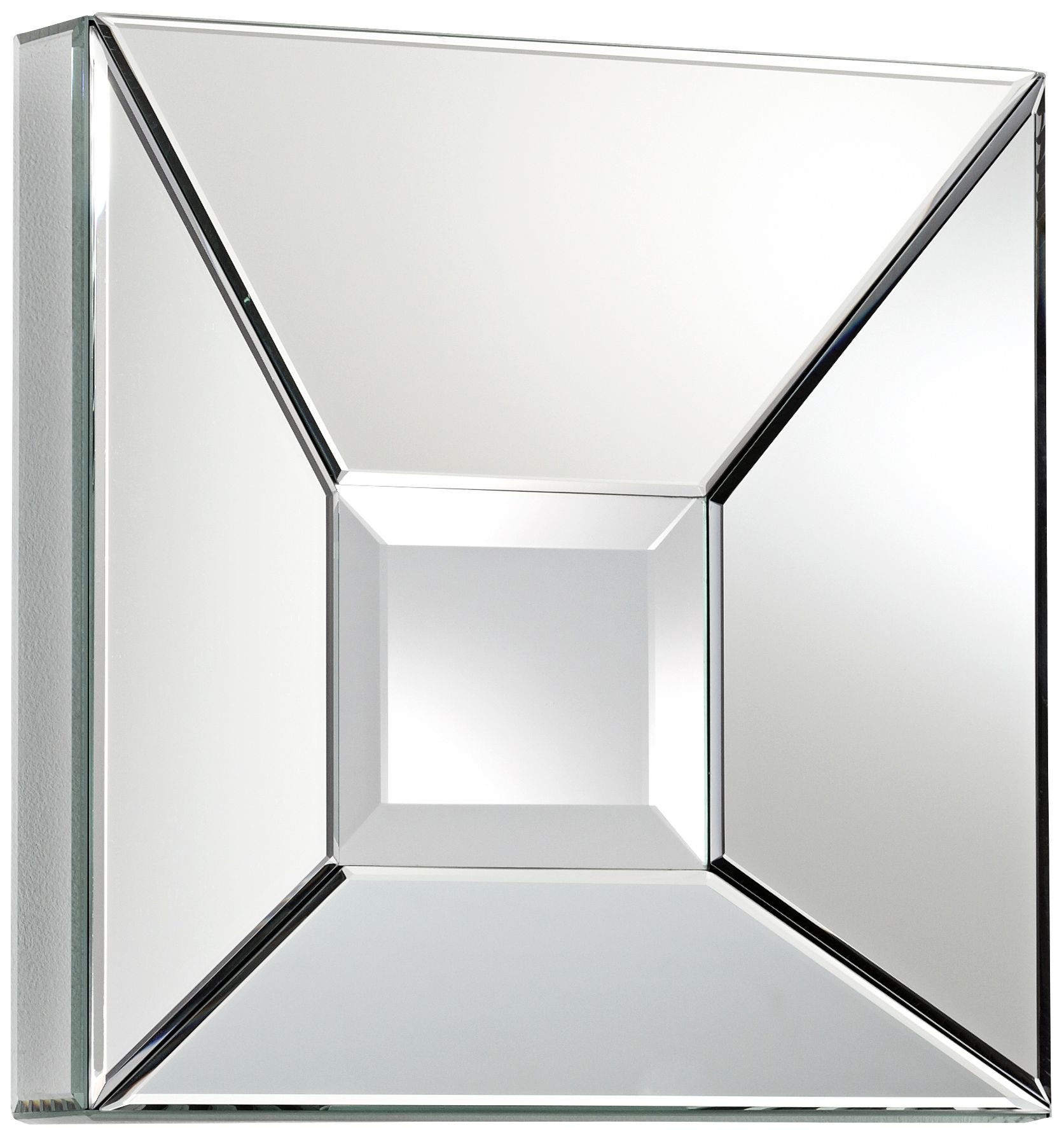 Pentalloca 15 3/4" Square Shadow Box Wall Mirror