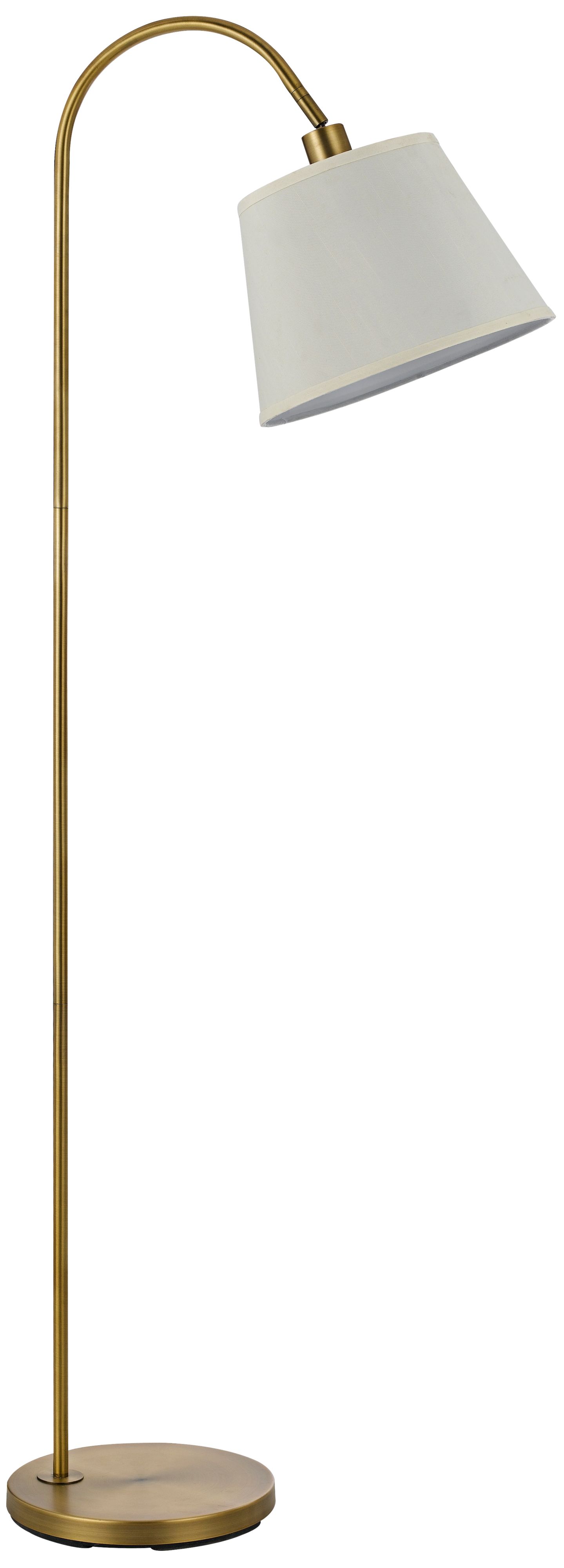 Covington Antique Brass Metal Down Bridge Floor Lamp 5N894 Lamps Plus