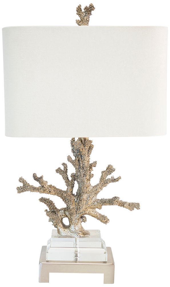 coral desk lamp