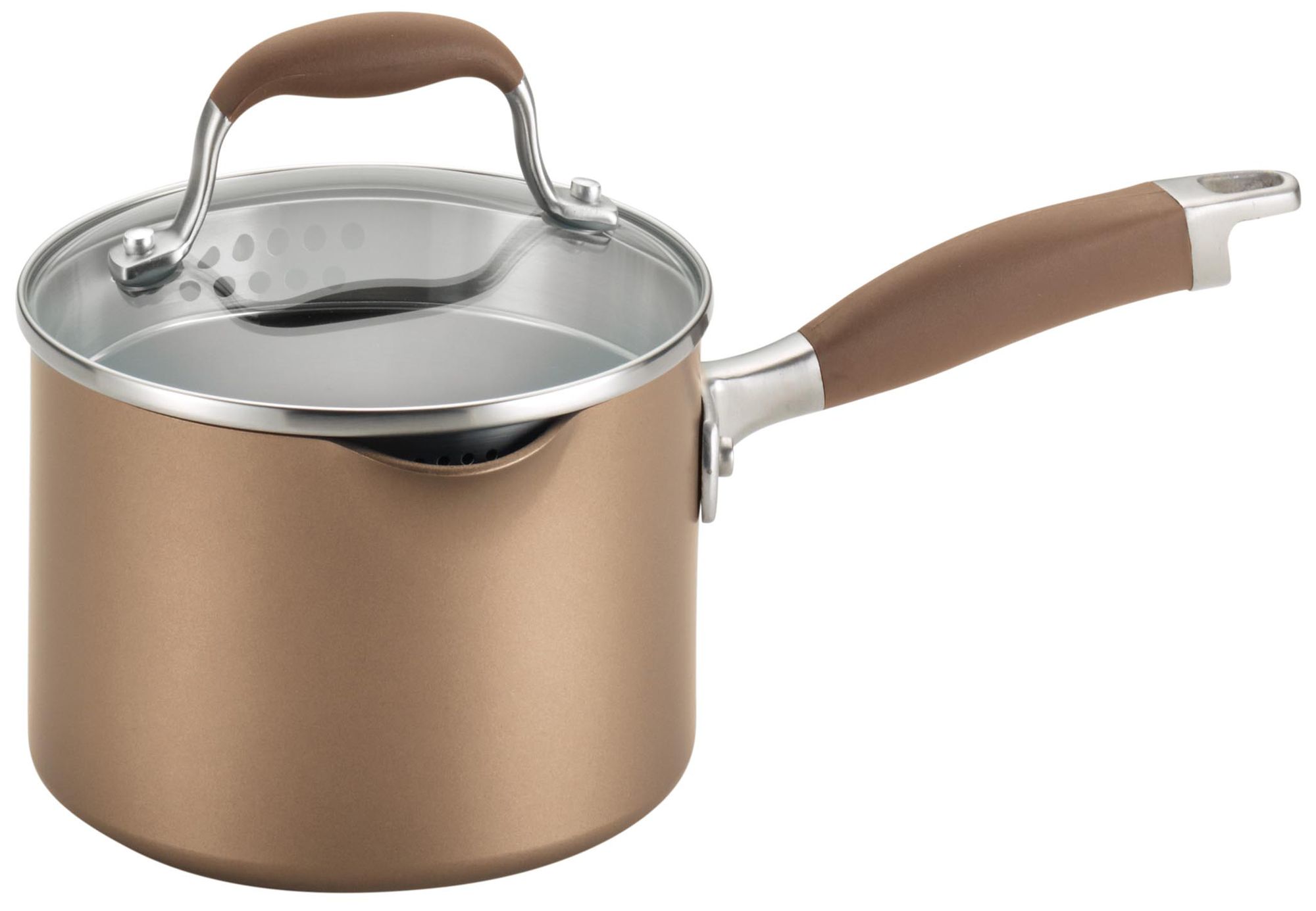 Anolon Advanced Nonstick 2 Qt Straining Saucepan