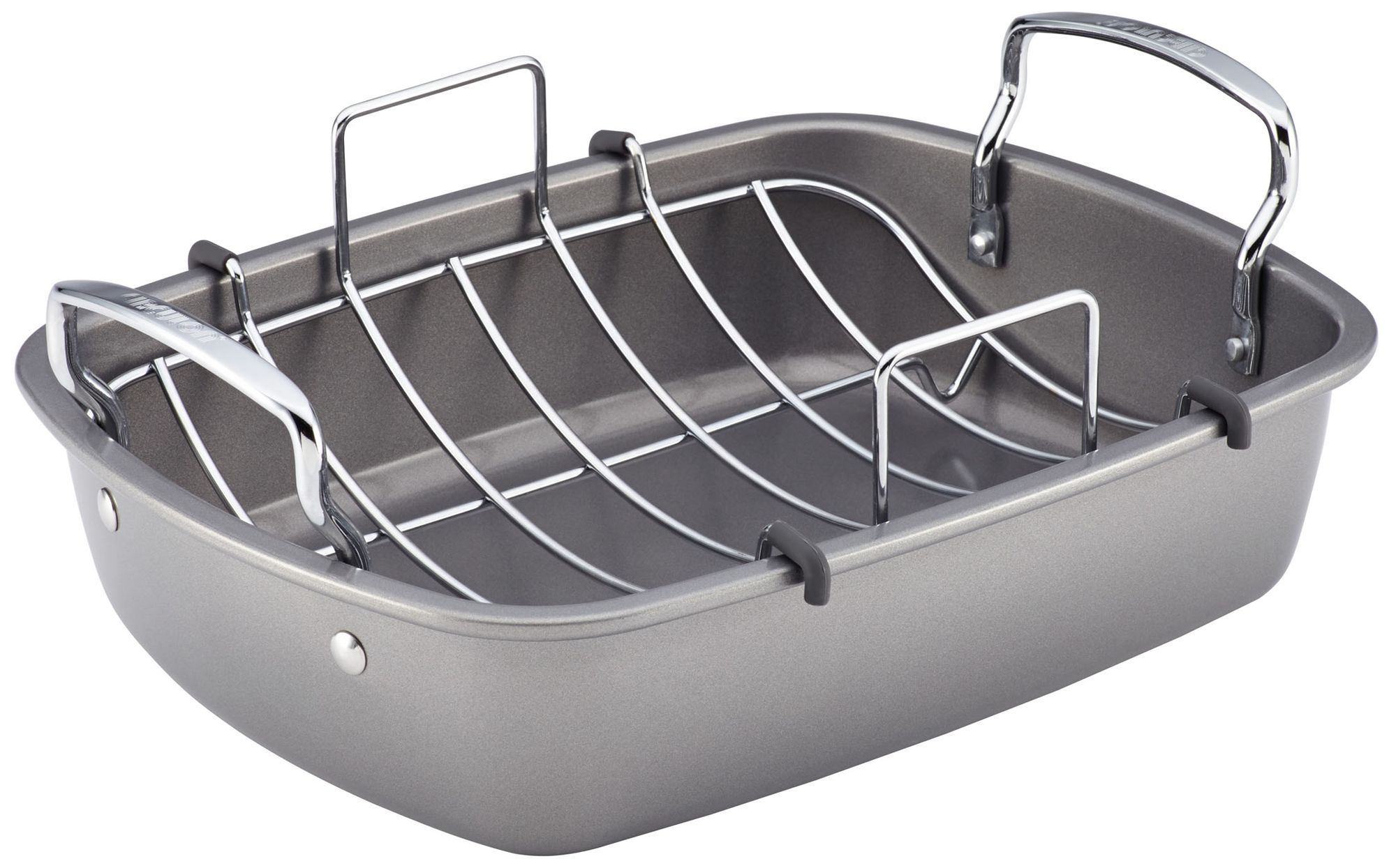 Circulon Nonstick Bakeware 17"x13" Roaster with U-Rack