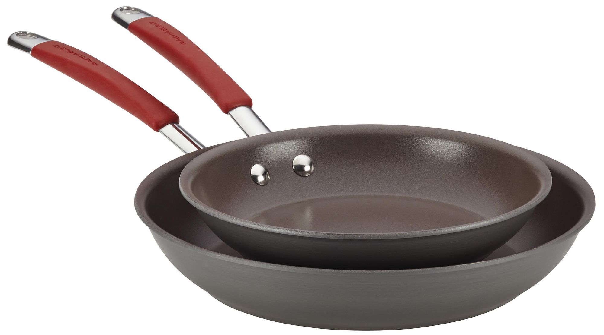 Rachael Ray Cucina 2-Piece Hard-Anodized Skillet Set