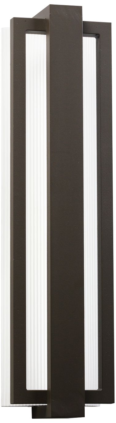 Kichler Sedo 24 1/4" High Bronze Outdoor LED Wall Light