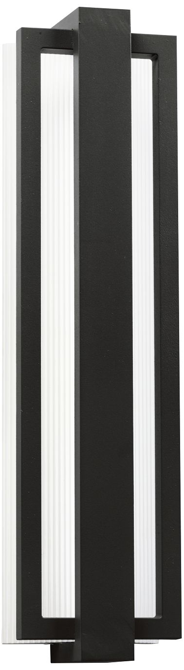 Kichler Sedo 24 1/4" High Black Outdoor LED Wall Light