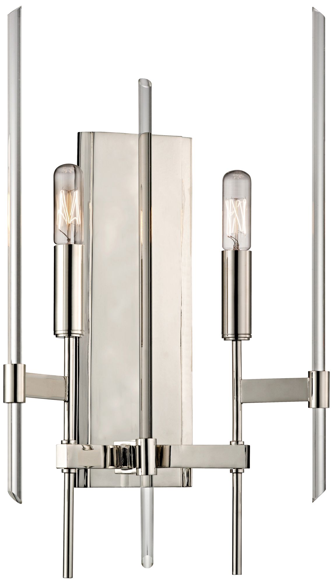 Hudson Valley Bari 17 1/4"H Polished Nickel Wall Sconce