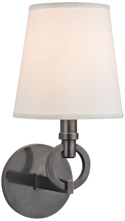 Hudson Valley Malibu 12 1/2" High Old Bronze Wall Sconce