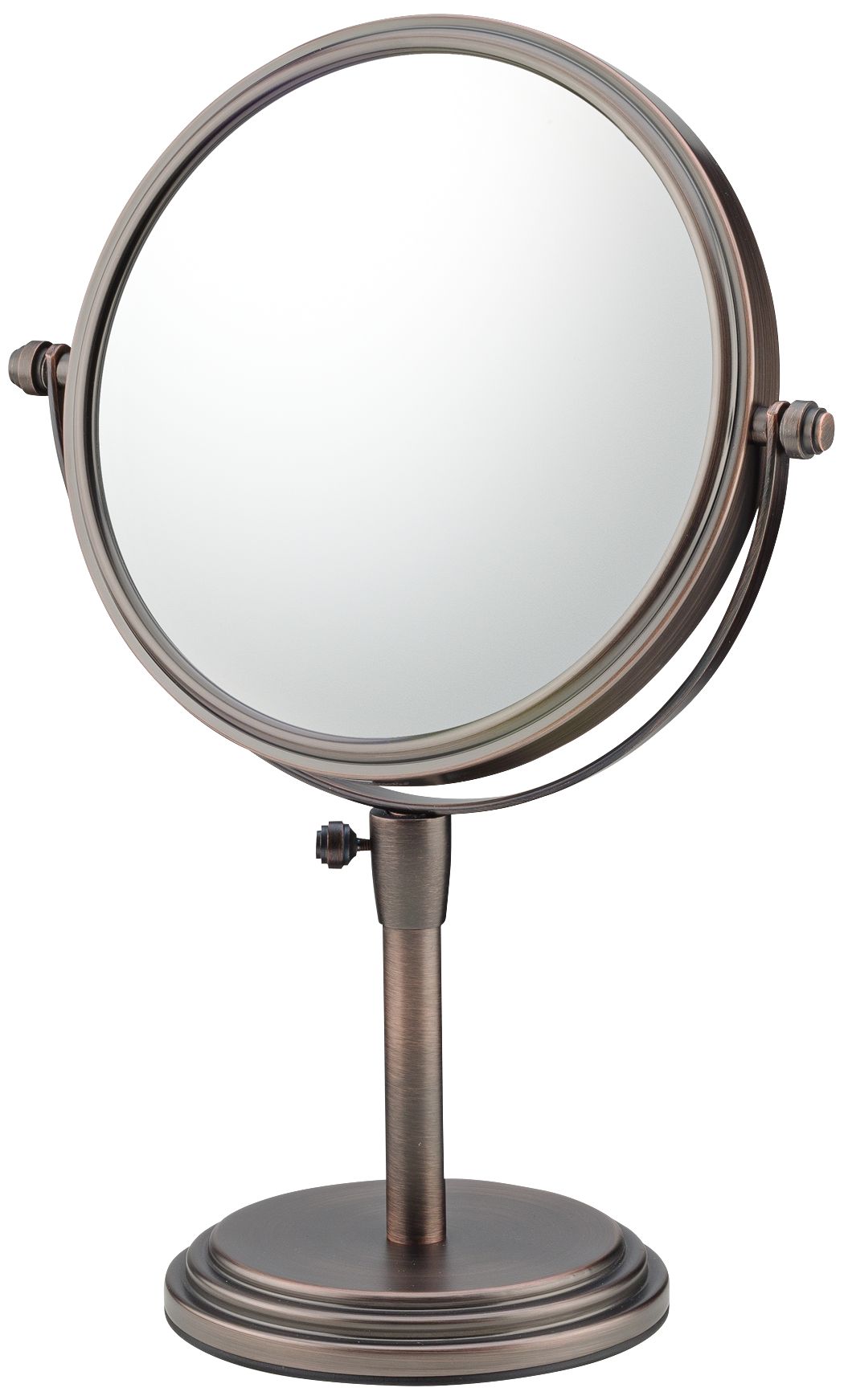 Aptations Classic 7 3/4" Wide Italian Bronze Makeup Mirror 5T830 Lamps Plus