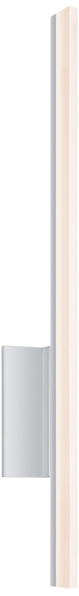 Sonneman Stiletto 23 3/4" High Satin Aluminum LED Sconce