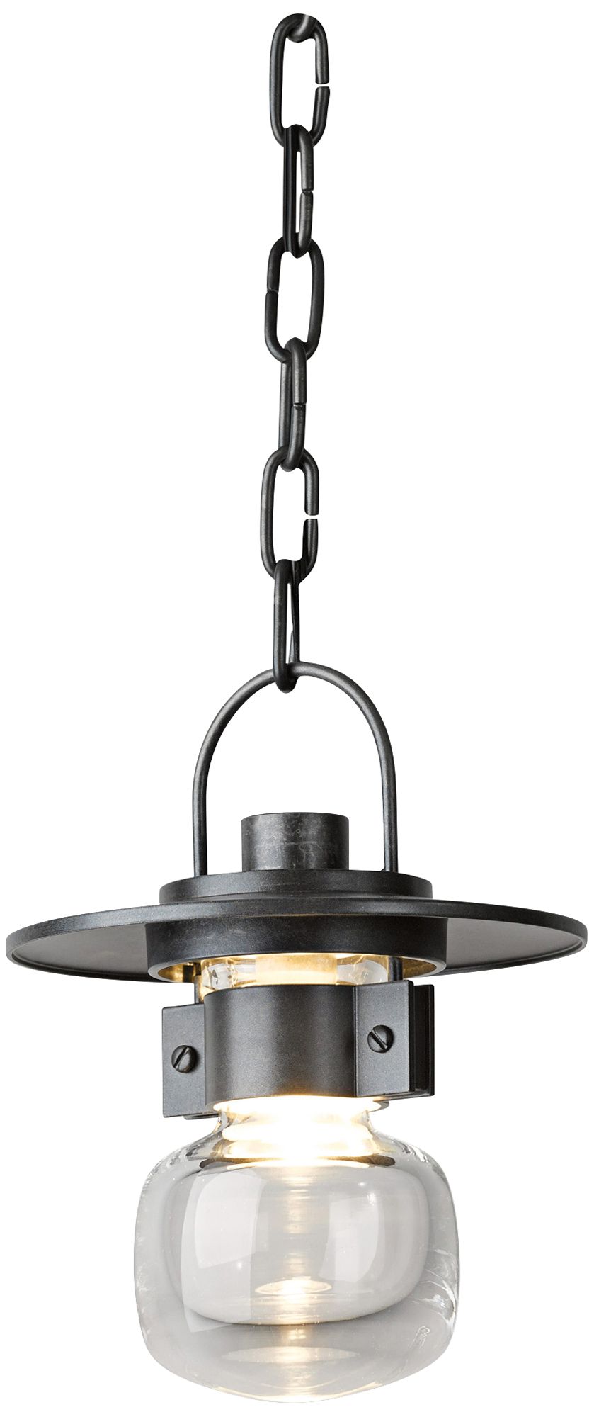 Hubbardton Forge Mason 9"H Steel Hanging Light