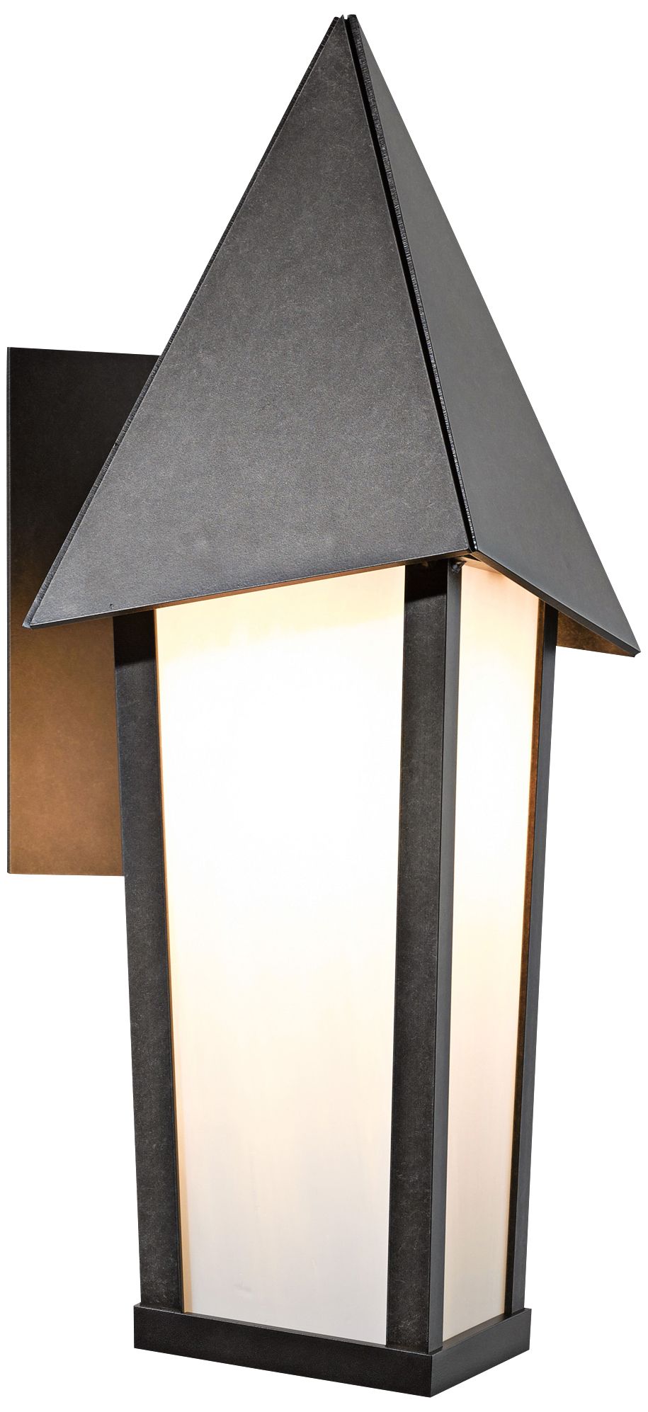 Hubbardton Forge Elton 20 3/4" High Smoke Outdoor Wall Light