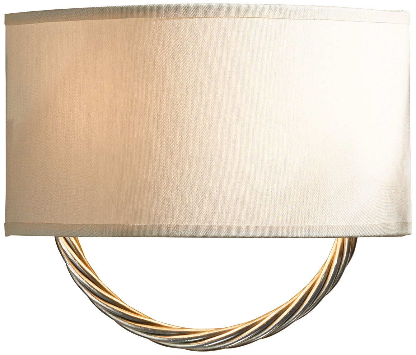 Hubbardton Forge Cavo 9" High Vintage Platinum Wall Sconce