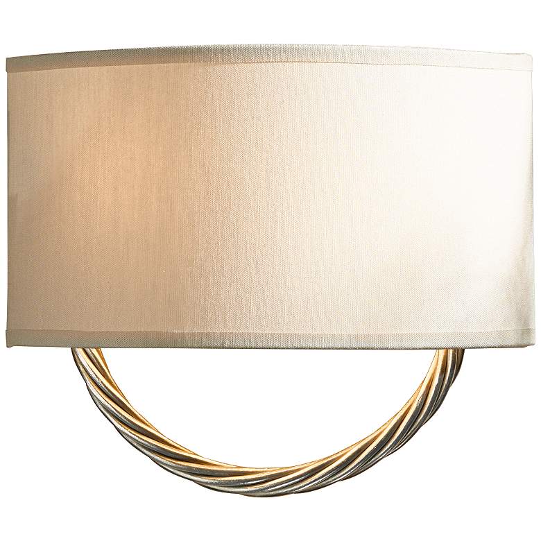 Hubbardton Forge Cavo 9&quot; High Vintage Platinum Wall Sconce