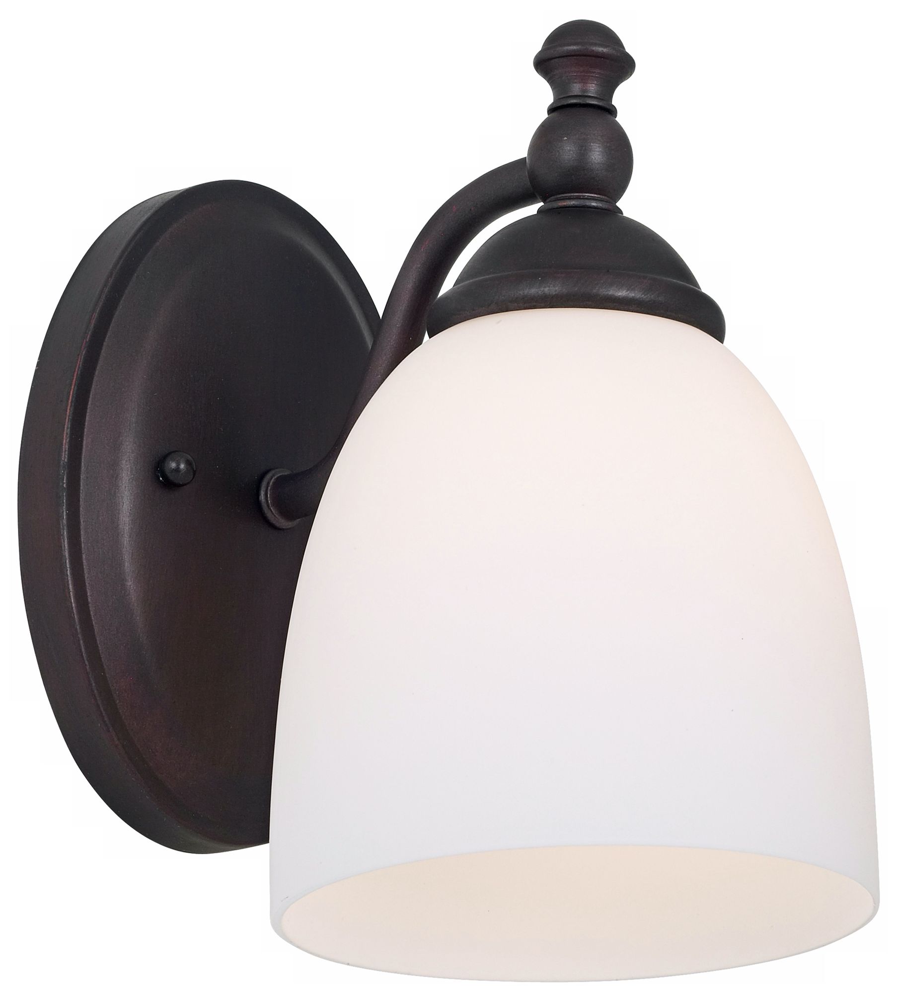 Quincy Collection 8 1/2" High Roman Bronze Wall Sconce