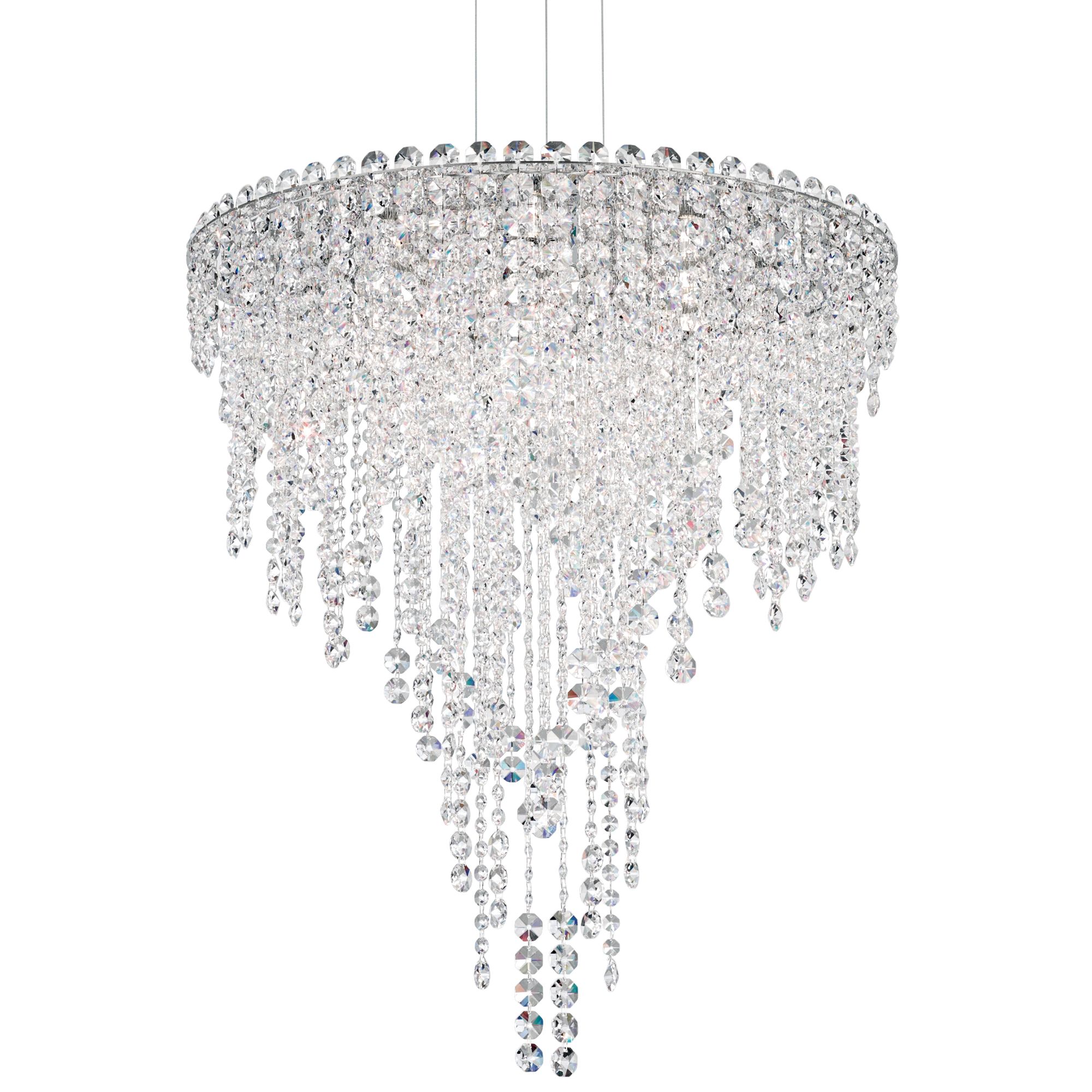 Schonbek Chantant 24" Wide Small Crystal Pendant Light ...