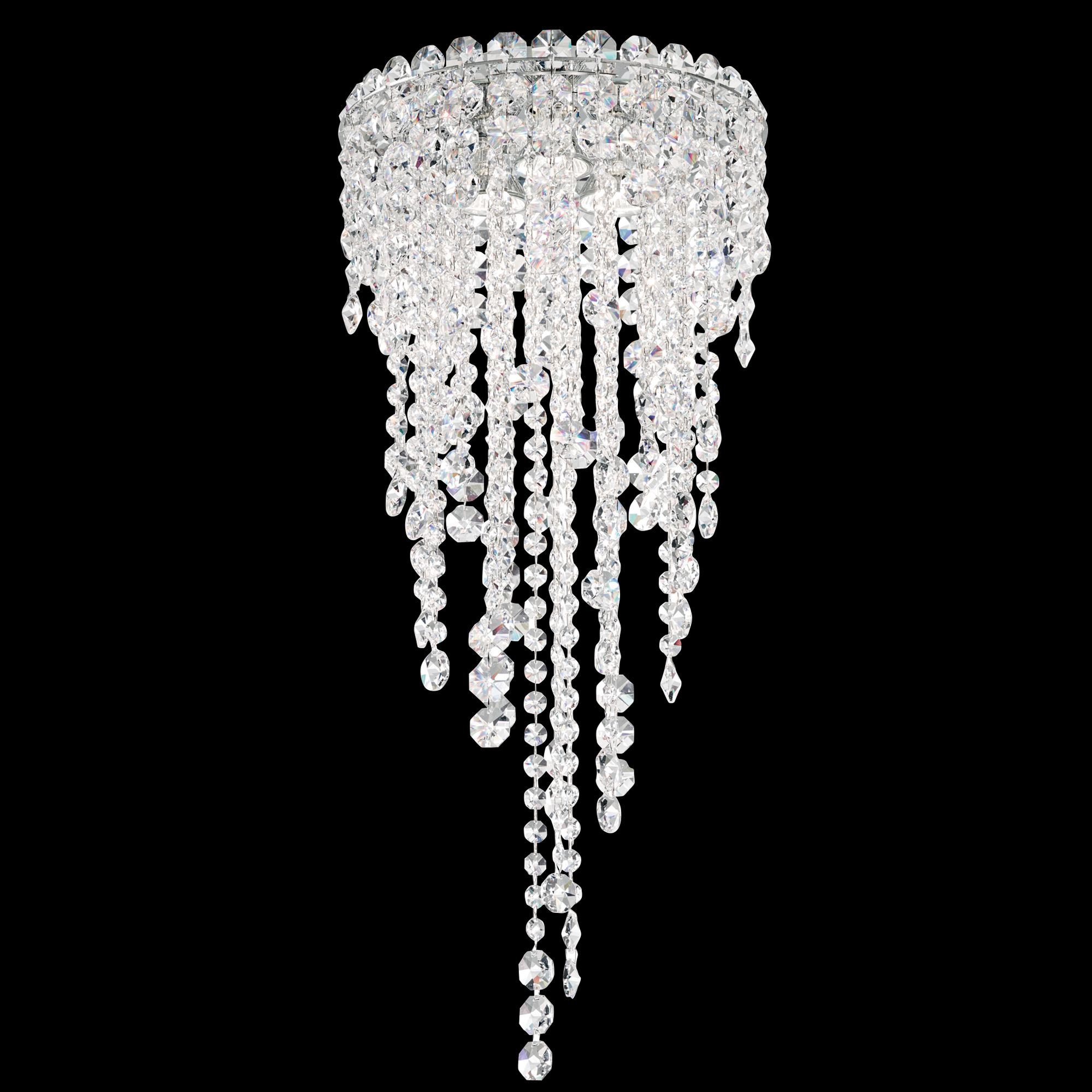 Schonbek Chantant 10 1/2" Wide Crystal Ceiling Light