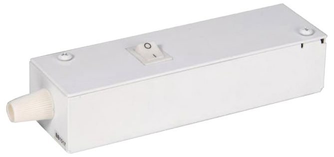 WAC InvisiLED Pro 3 6.25" Wide White Wiring Box with Switch